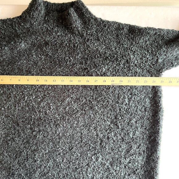 Ann Taylor Loft Forest Green Chunky Knit Sweater, Size M, Petite, Excellent! - Picture 9 of 13